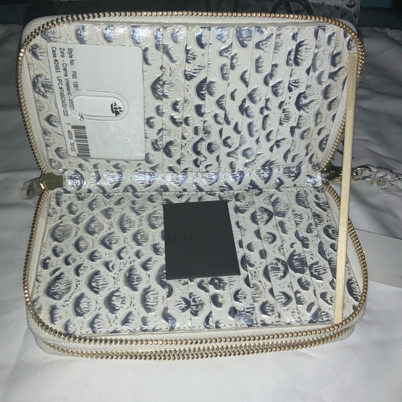 Brahmin Large Duxbury Zora Wallet 'Creme Vreeland' - Picture 5 of 12